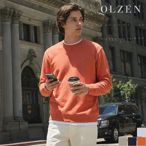 [올젠] 자수패치 라운드 티셔츠 (ZOE1TR1304)