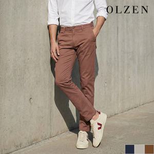 [올젠] 워싱 면 캐쥬얼 팬츠 (ZOE1PP1303)