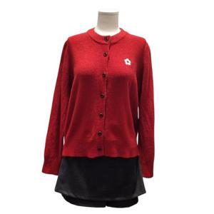 [클리지]플라워 자수 니트 가디건(CP8WKC01F)