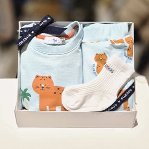 블루독베이비 10 26SS 신상(BL)치타상하복골지양말세트 (14617067206)