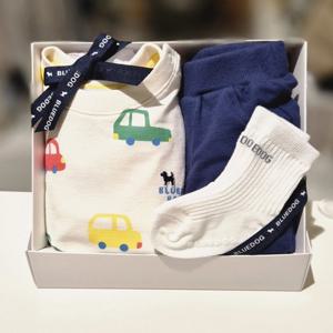 블루독베이비 10 26SS(IV)자동차상하복골지양말세트(돌조카선물) (04617067205810)