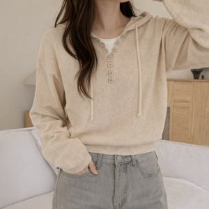 [드넬]단추후드니트DWK54237A