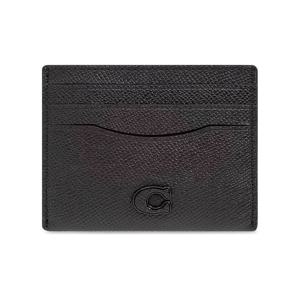 26 SS 코치 로고 플라크 카드지갑 블랙 CL2530