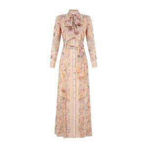 26SS Zimmermann 프린트 crepe Rebellion 드레스 5357DC261PIF TP570864596