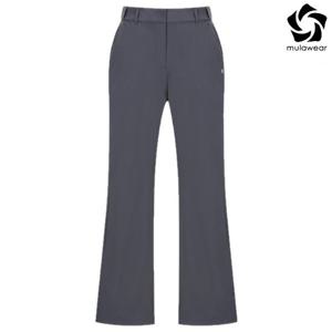 뮬라웨어 여성 이지 팬츠_플레어핏 AWSFLP106-DGY-YDP