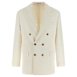 브루넬로 쿠치넬리 수트 자켓 MR4788BPCC1010 White