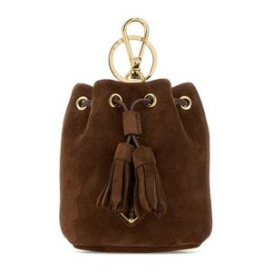 프라다 스웨이드 태슬 드로우스트링 파우치 1TT2562HIN F0DFI