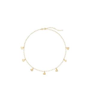 토리버치 큐리오시티 하트 참 체인 네크리스 177389