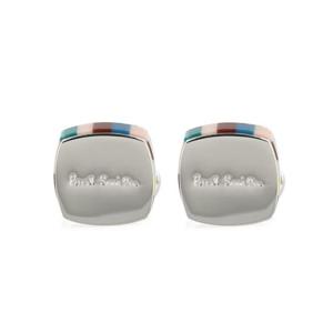 폴스미스 남성 메탈릭 로고 커프링크스 M1ACUFFURESIN_92