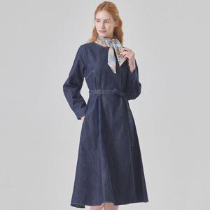 [매긴]스티치 라인 데님 원피스_PBMF6S1OP3020