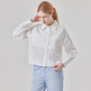 [매긴]사이드 슬릿 포켓 블라우스_PBMF6S1BL5040