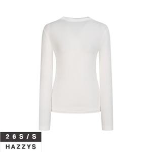 헤지스여성 HSTS6AC15 모크넥 소프트 긴팔 티셔츠