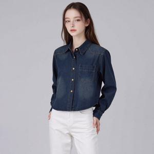 부루앤쥬디 원포켓크롭데님셔츠 BOSBSH509B