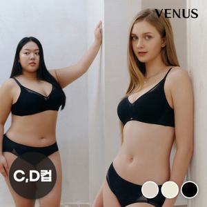 [비너스][지효픽]누아르 디바 브라 C,D컵(VBR9006) [VBR9006C_D컵]