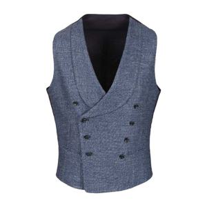 딸리아또레 더블브레스트 울 블렌드 베스트 BEN FC90044 I445