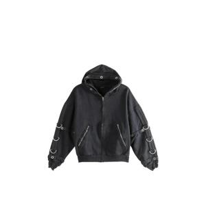 발렌시아가 링 디테일 후드 집업 858140TSVK61041