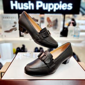 [허시파피]여성 발편한 4cm U팁스퀘어토 장식 로퍼 3fp901A_CA