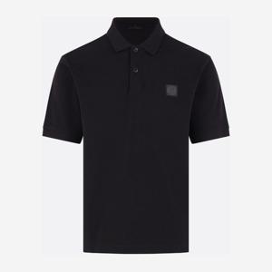 스톤아일랜드 로고 패치 코튼 피케 폴로 티셔츠 2200002 S0F39V