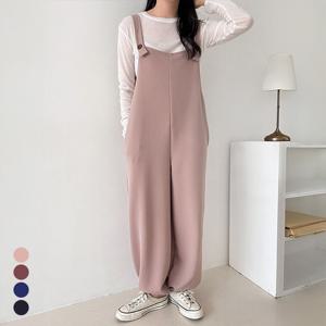 [올리비에스클로젯] 버튼 스트랩 점프수트_O2602PT013A