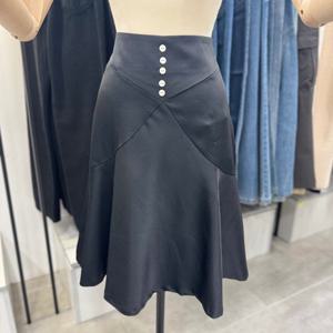 [ab.f.z]abfz A라인 실크 미디스커트 ASFZ4QS31JJ