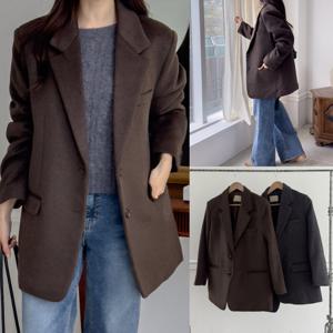 나야홍 / 위쉬몰 RD 데일리모던울모직자켓(X060H601) 빅사이즈