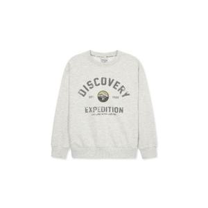 M 디스커버리키즈긴팔티 BQK DKTR32051-IVM 키즈 아웃도어 전판 그래픽 트레이닝 맨투맨