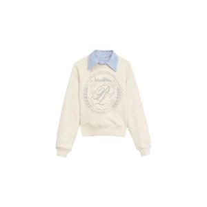 25 FW 31필립림 로고 자수 레이어드 스웨트셔츠 F23110132HFT TP449838519