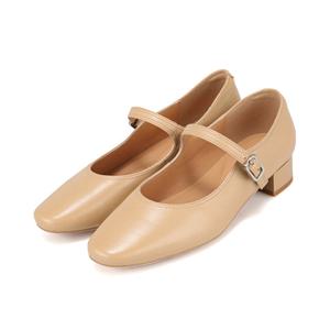 [BABARA] 바바라 양가죽 메리제인 펌프스 BBJ131BE