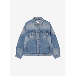 [게스]남녀공용 인디고 데님 자켓 MQ6D6871