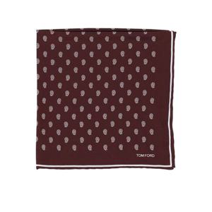 [TOMFORD] 라프리마 남성 스카프 실크 트윌 포켓 스퀘어 SPR001S0210RAF 레드 /8