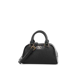 [VALENTINO] 라프리마 여성 크로스 바디 백 브이 로고 시그니처 미니 카프스킨 사첼 8W2P0AX7SNP0NO 블랙 /8