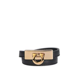 [SALVATORE FERRAGAMO] 라프리마 여성 팔찌 Brangles 776167001 블랙 /8