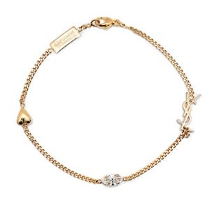 (명품) 생로랑 오피움 하트 참 브레이슬릿 701950