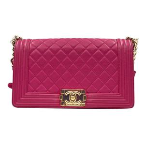 (명품) 샤넬 램스킨 보이백 미듐 12426013