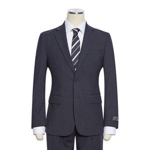 [레노마] RQAMSJ26A 봄 여름 네이비쉐도우체크 슬림핏 울스판정장