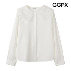 [지지피엑스]빅 레이스 카라 러블리 블라우스 GQ1SH024F