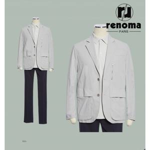 [레노마캐주얼]SS 봄여름 라이트그레이  프리미엄 스트레치 자켓 RQJMBJ66A