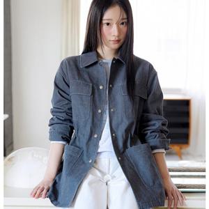 [올리브데올리브] 피그먼트워싱 워크자켓 OW6SM2060