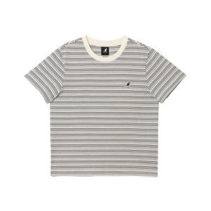 캉골 우먼스 피네스 스트라이프 티셔츠 2847 네이비 KSEWST28470