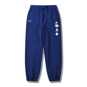 지프 실루엣 로고 남녀공용 조거팬츠 JQ2TSU921BL