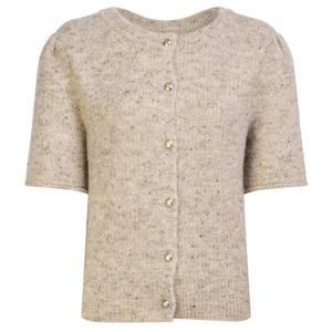 질스튜어트뉴욕   26SS  멜란지 울혼방 반팔가디건 JSSW6B140I3