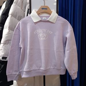 [에스핏 주니어]해운대NC  에스핏 오버핏 카라 맨투맨 YT-SJZ101FKYT02