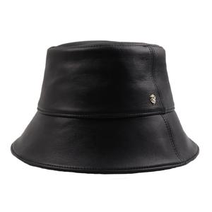 헬렌카민스키 파머 레더 버킷햇 HAT52100 BLACK