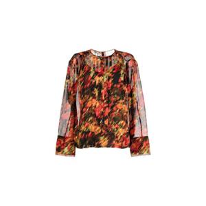 25 FW 31필립림 아트 프린트 세미 시스루 블라우스 P23220030PBT TP449779300