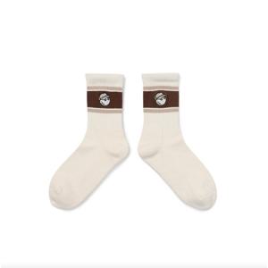 말본 골프 버킷 베이직 크루 삭스 B1 M5343PSC13 BEI BLU GRN