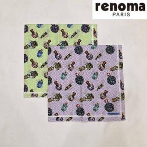 레노마 RGL5002 레노마 남녀1매 나염 손수건