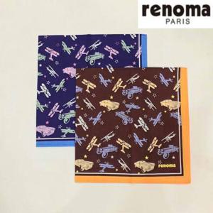 레노마 RAS5606 레노마 남녀1매 나염 손수건