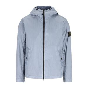 스톤아일랜드 다이드 크링클 나일론 후드 재킷 L1S154100001S0A