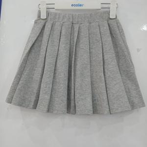 [에꼴리에][모다부평]특양면 플리츠 스커트/26B0782GY_BP