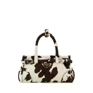 26SS 프라다 프린트 카프 hair 미니 프라다 Bonnie 핸드백 1BA4862HIMF0G3N TP570998306